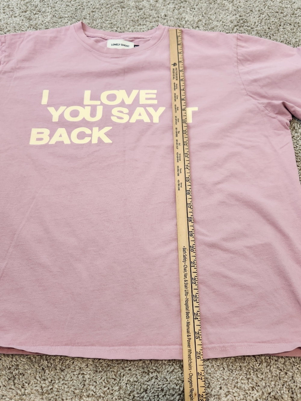 Lonely Ghost “Ways to Say I Love You” T Shirt Size 2X - Picture 5 of 5